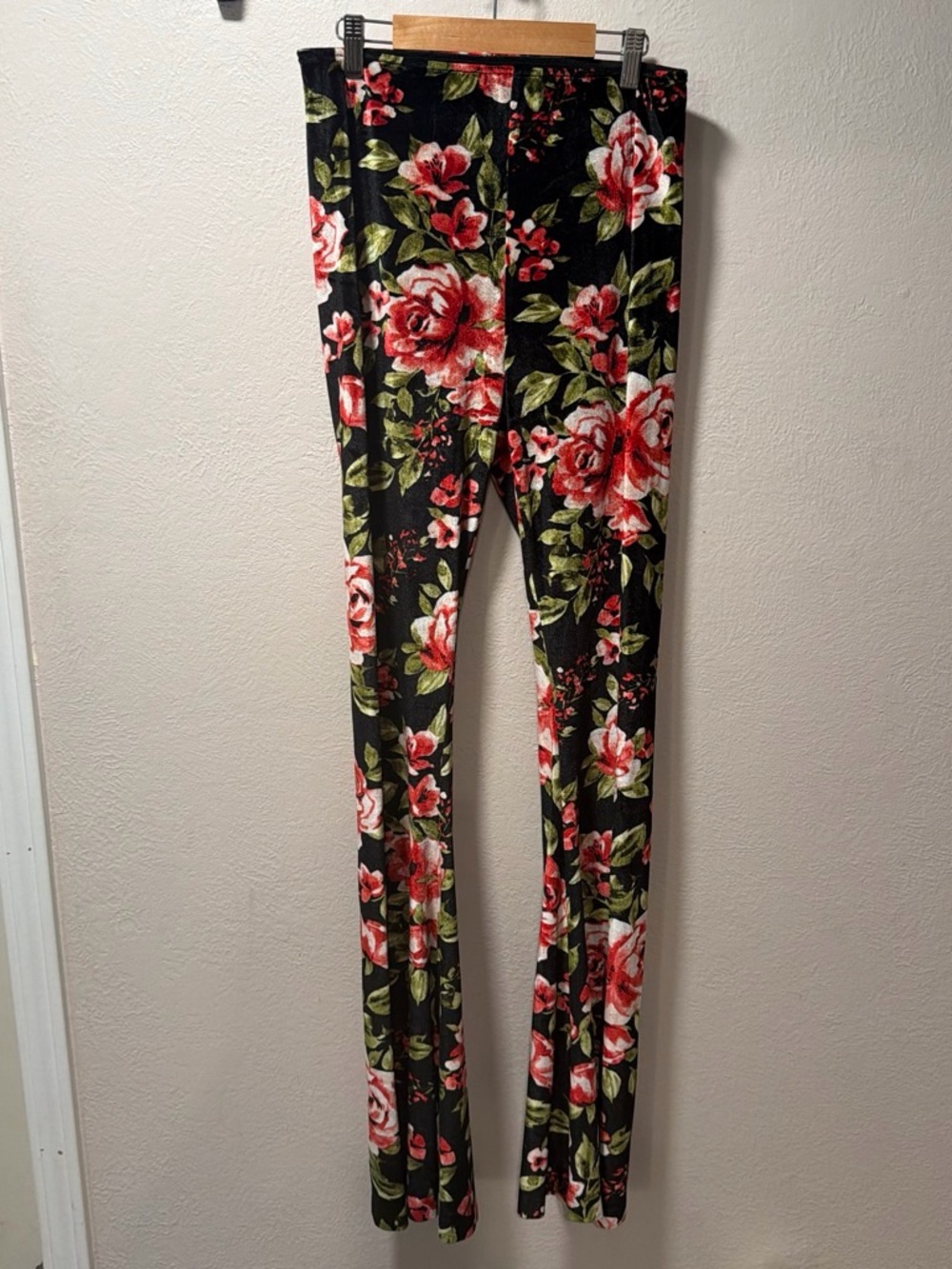Show Me Your Mumu Bam Bam Bells Bell Bottom Velvet Pants